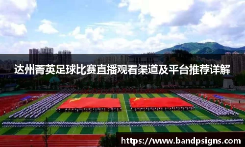 达州菁英足球比赛直播观看渠道及平台推荐详解